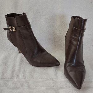 Michael Kors Brown High Heel Jet Set 6 Boots Size 8 1/2 M